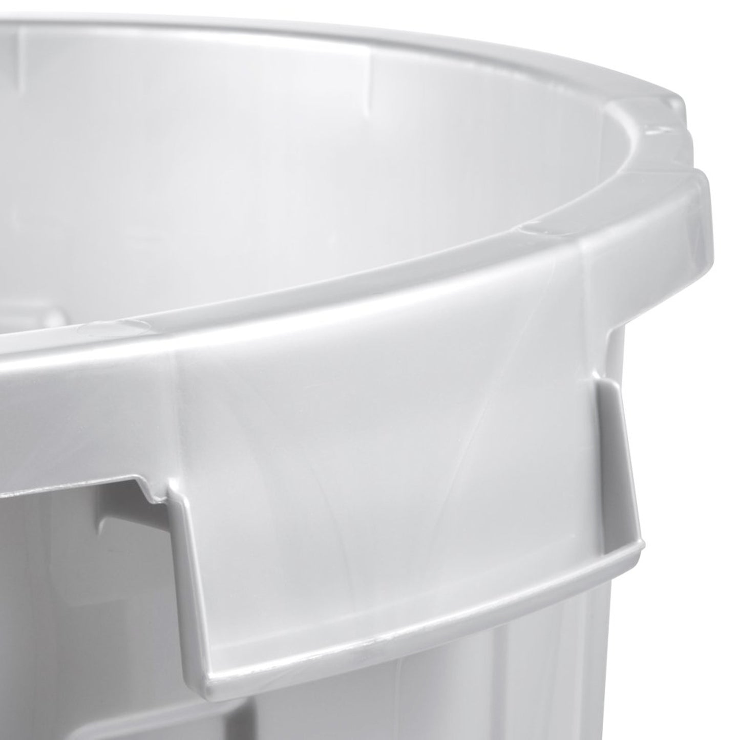 Set De 3 Cubos De Basura/papelera Polivalente Mats Con Tapa Cerrable De Plastico Resistente 7/23/50 Litros En Color Plateado