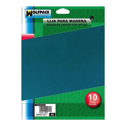 Lija Madera Grano 80 (pack 10 Pliegos)_0