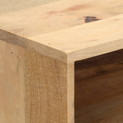 Mesa Consola De Madera Maciza De Mango 89x44x76 Cm_3