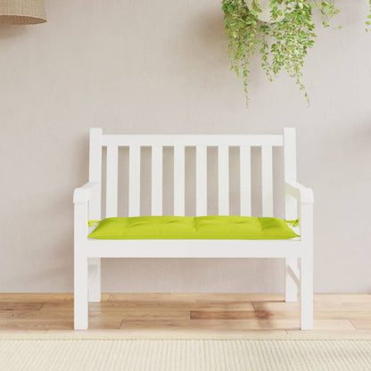 Vidaxl Cojín De Banco De Jardín Tela Oxford Verde Claro 100x50x7 Cm_1