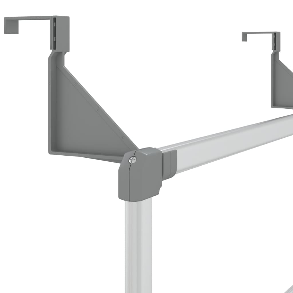 Vidaxl Toallero De Aluminio 67x15x66 Cm_4