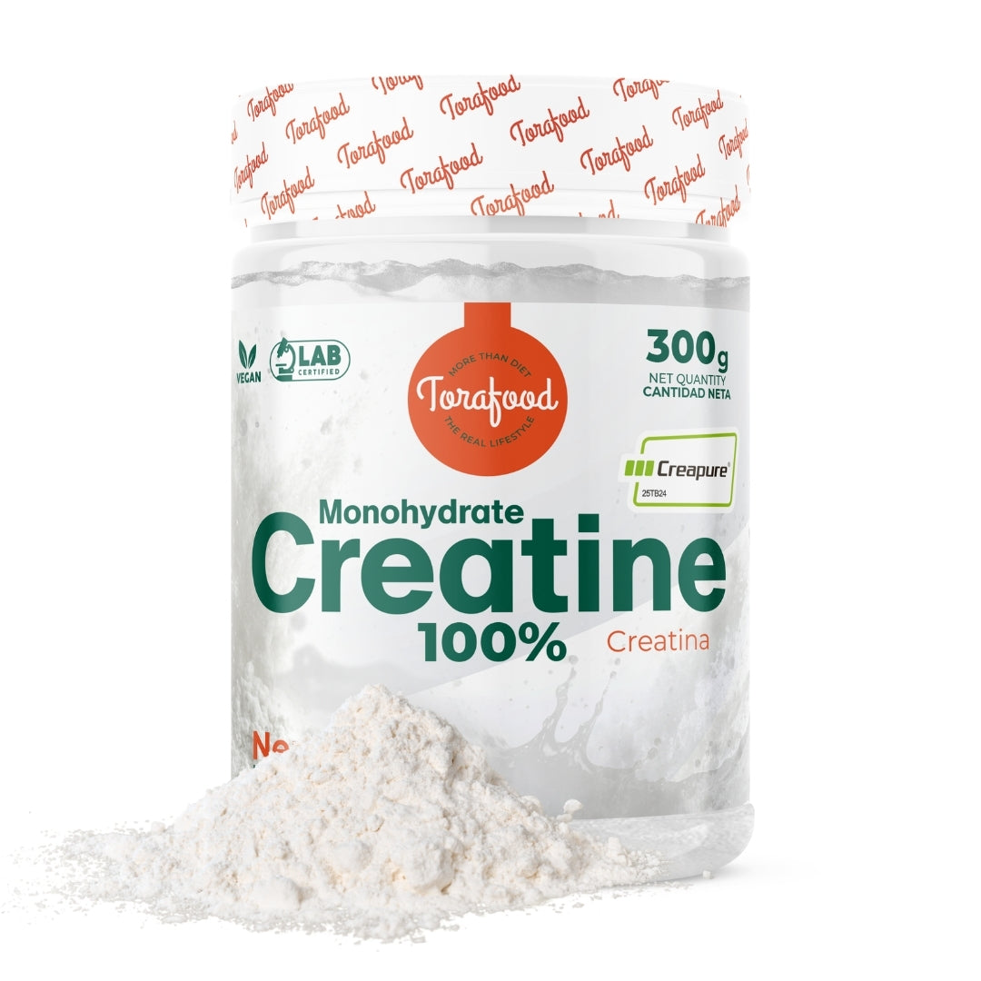 Creatina Creapure Monohidratada Neutra 300g Torafood_0