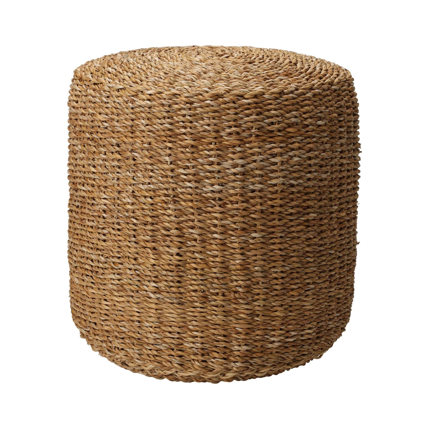 Pouf Redondo Natural 40x40x38cm - Well Home_0