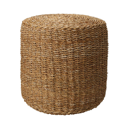 Pouf Redondo Natural 40x40x38cm - Well Home_0