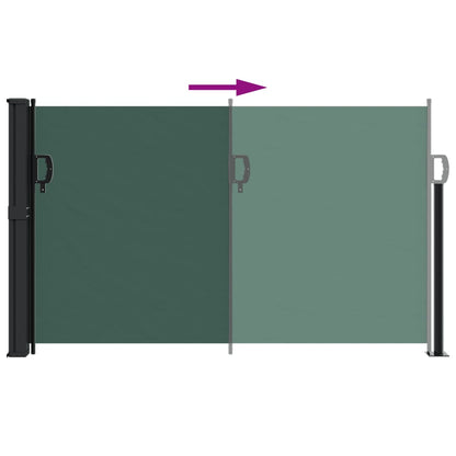Toldo Lateral Retráctil Verde Oscuro 120x600 Cm_3