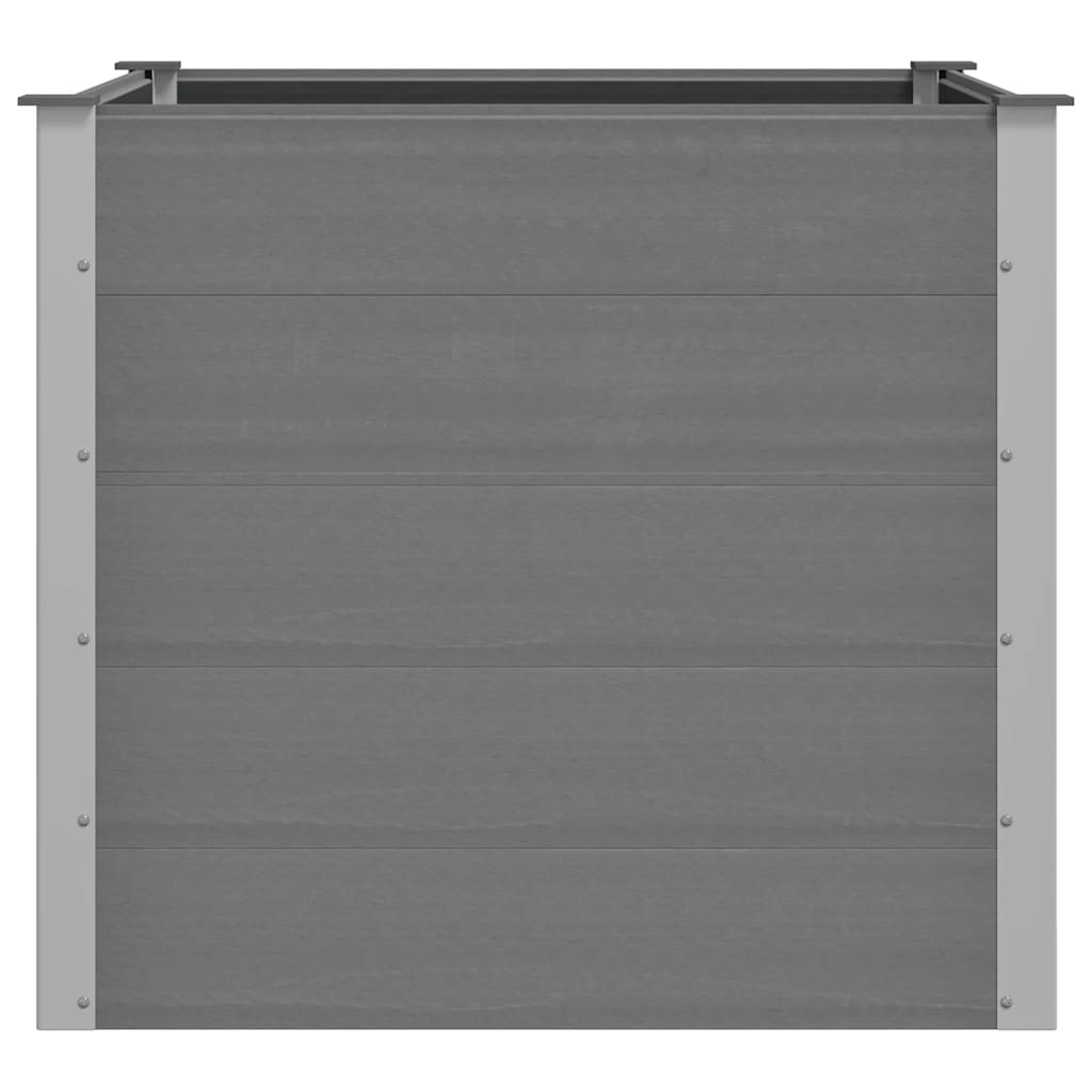 Arriate De Wpc Gris 100x100x91 Cm_4