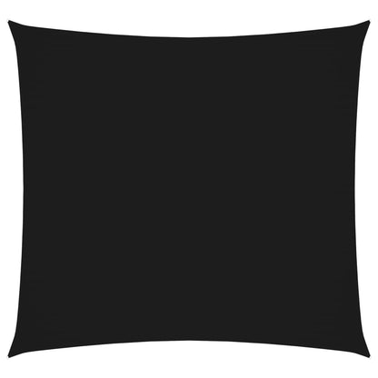 Vidaxl Toldo De Vela Cuadrado Tela Oxford Negro 4x4 M_0