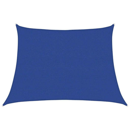 Vidaxl Toldo De Vela Trapecio Hdpe Azul 160 G/m² 4/5x3 M_0
