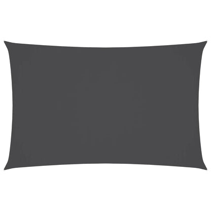 Toldo De Vela Rectangular Tela Oxford Gris Antracita 5x8 M_0