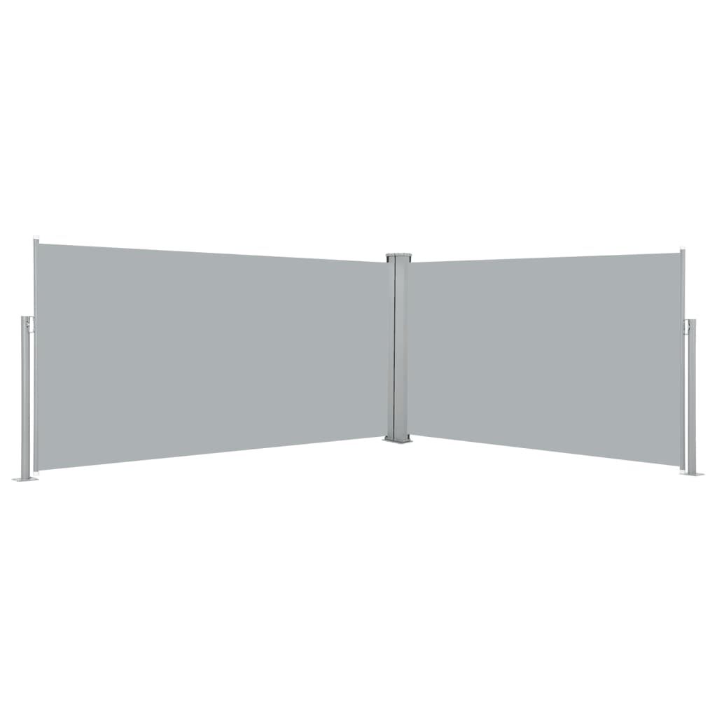 Vidaxl Toldo Lateral Retráctil 160x600 Cm Gris_0