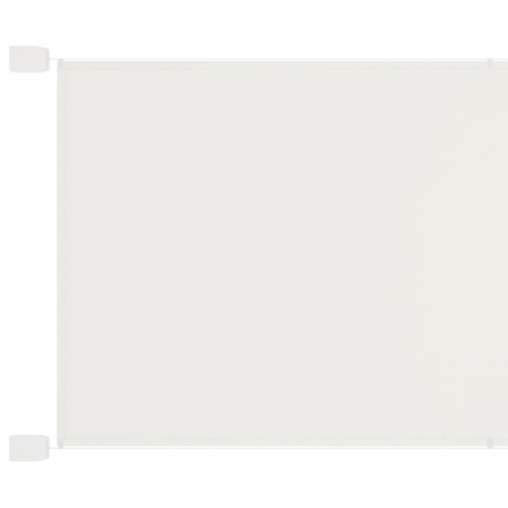 Vidaxl Toldo Vertical Blanco 60x420 Cm Tela Oxford_0