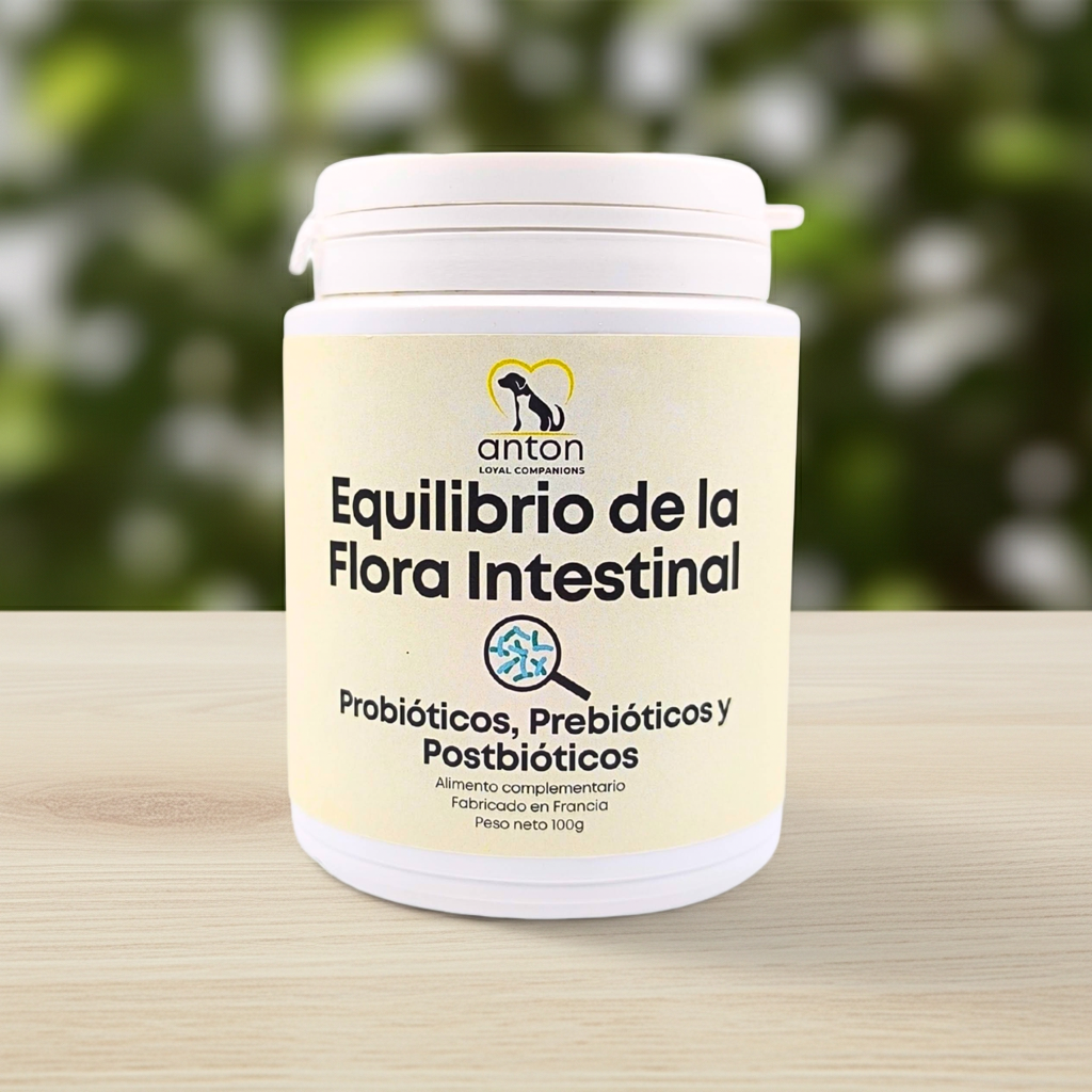 Suplemento natural para el equilibrio de la flora intestinal de perros y gatos – 100 g_5