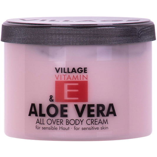 Crema Corporal Vitamina E, Aloe Vera, Loción Corporal Hidratante Vitamina E 500ml_0