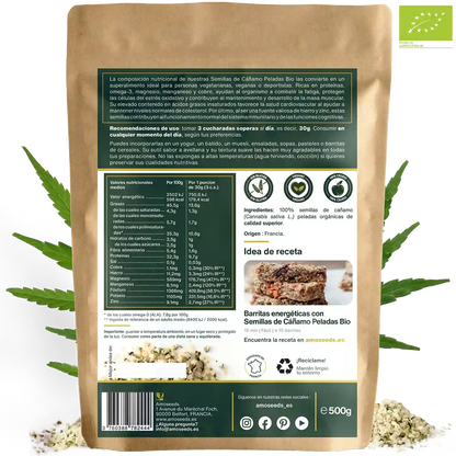 Semillas De Cáñamo Peladas Bio 500g_4