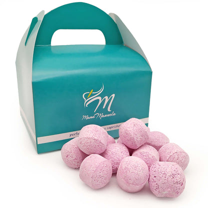 Caja 50 Mini Bombas Efervescentes Manicura Y Pedicura - Ablandan Durezas, Uñas Y Cutículas - Aroma Fruta De La Pasión_0
