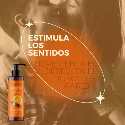 QKnatur - Aceite De Masaje Canela Naranja Bio- 200ml - Para Masajes Corporales Relajantes Y Revitalizantes_1