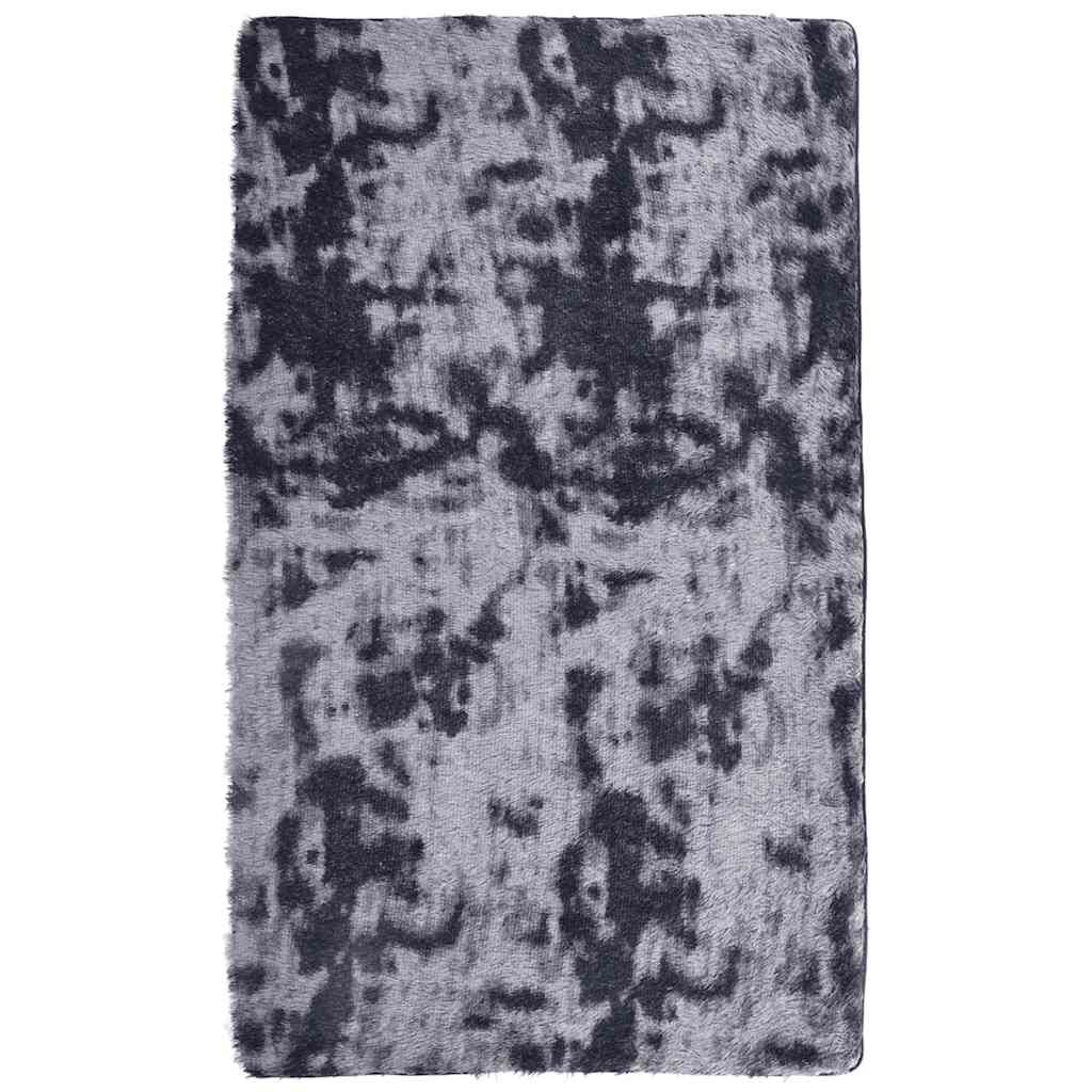 Vidaxl Alfombra De Pelo Largo Navarra Gris Oscuro 60x100 Cm Poliéster_0