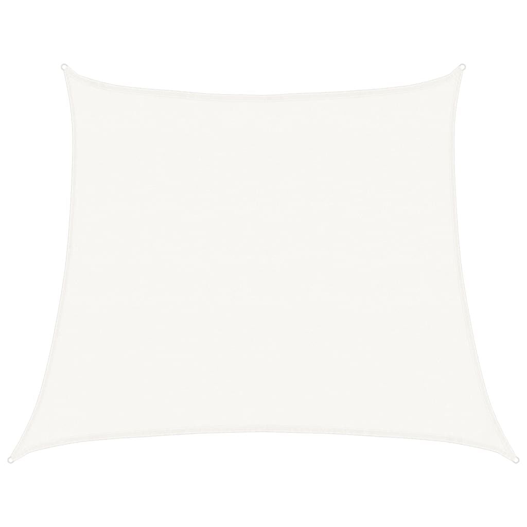 Vidaxl Toldo De Vela Hdpe Blanco 160 G/m² 4/5x4 M_0