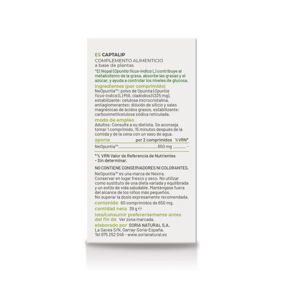 Captalip, Soria Natural, 60 comprimidos
