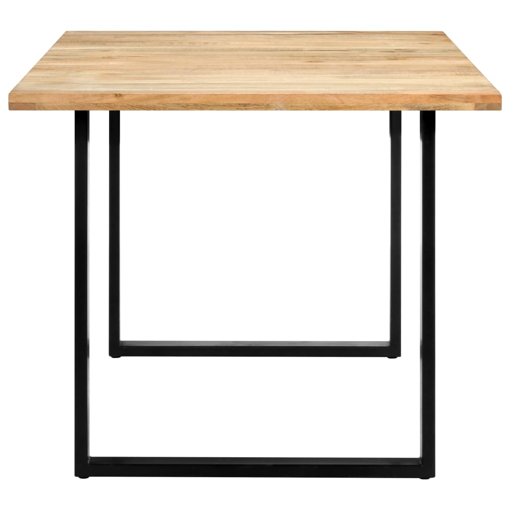 Mesa De Comedor De Madera Maciza De Mango 180x90x76 Cm_1