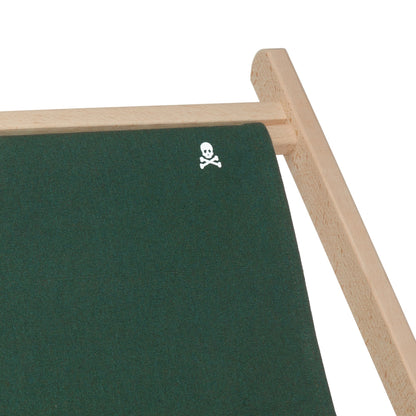 Set De 2 Hamacas Plegables De Madera De Haya, Verde Oscuro, Sin Brazos - Scalpers_3