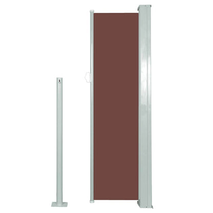 Vidaxl Toldo Lateral Retráctil 120x300 Cm Marrón_3