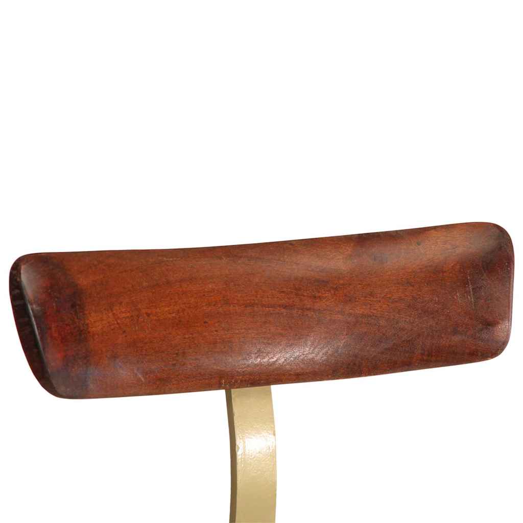 Taburetes De Barra 2 Uds 49x43x103 Cm Madera Maciza De Mango_3
