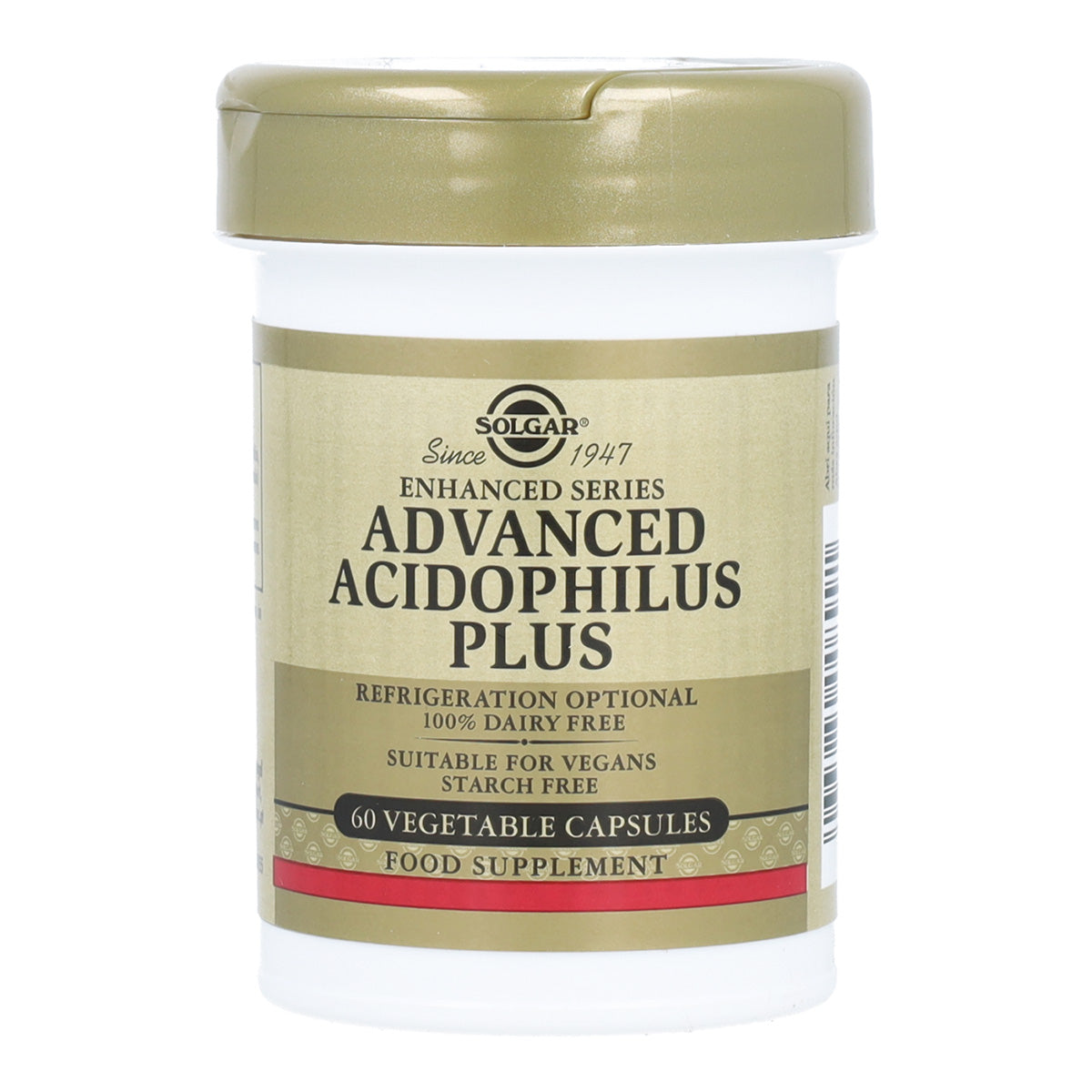 Acidophilus plus avanzado probiótico vegano Advanced Acidophilus 50 cápsulas vegetales