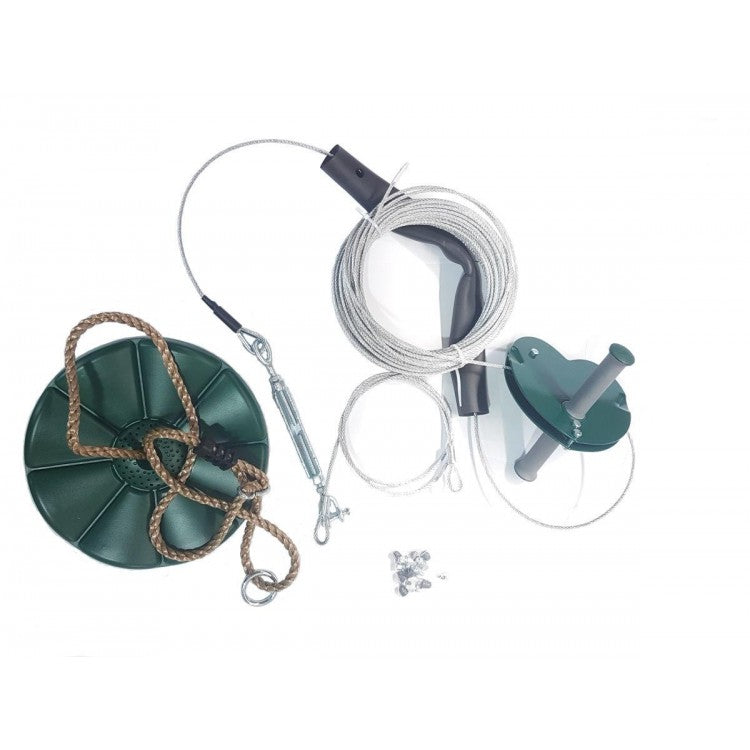 Tirolina De Jardin Con Asiento Masgames._4