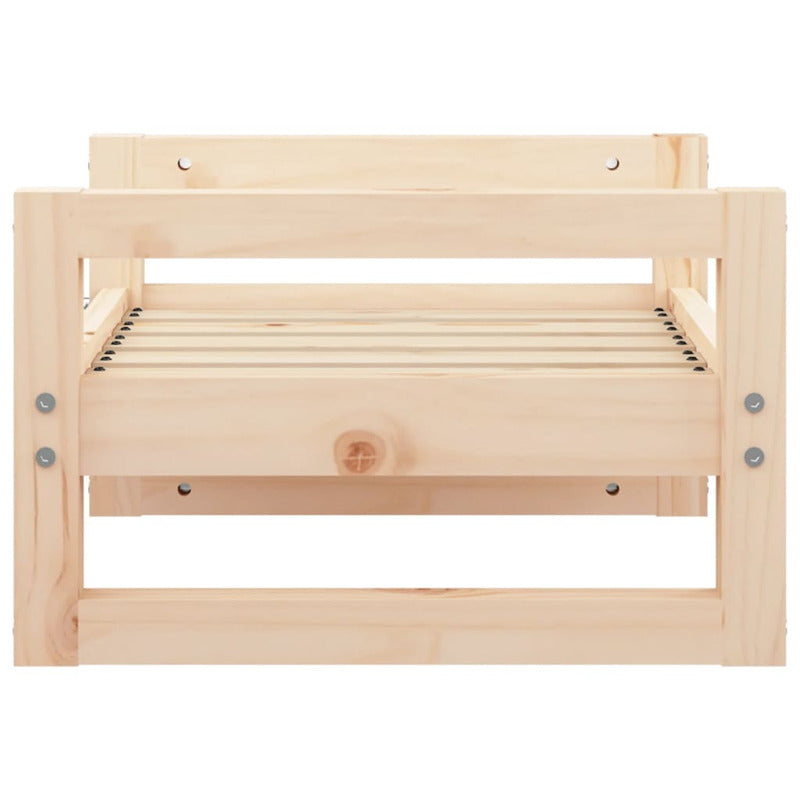 Vidaxl Cama Para Perros Madera Maciza De Pino 55,5x45,5x28 Cm_5