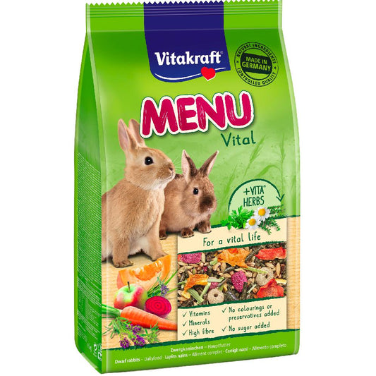 Vitakraft Menú Vital conejos 3 Kg