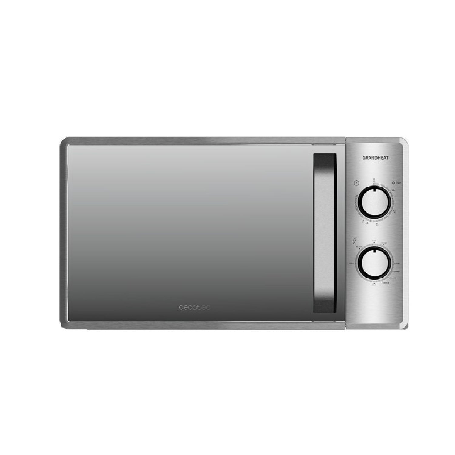 Microondas De 20 Litros Con Grill Grandheat 3160 Mirror. 700 W, 6 Niveles De Potencia, Revestimiento Anti-dirt Itech Y Tecnología 3dwave, Modo Desco_0