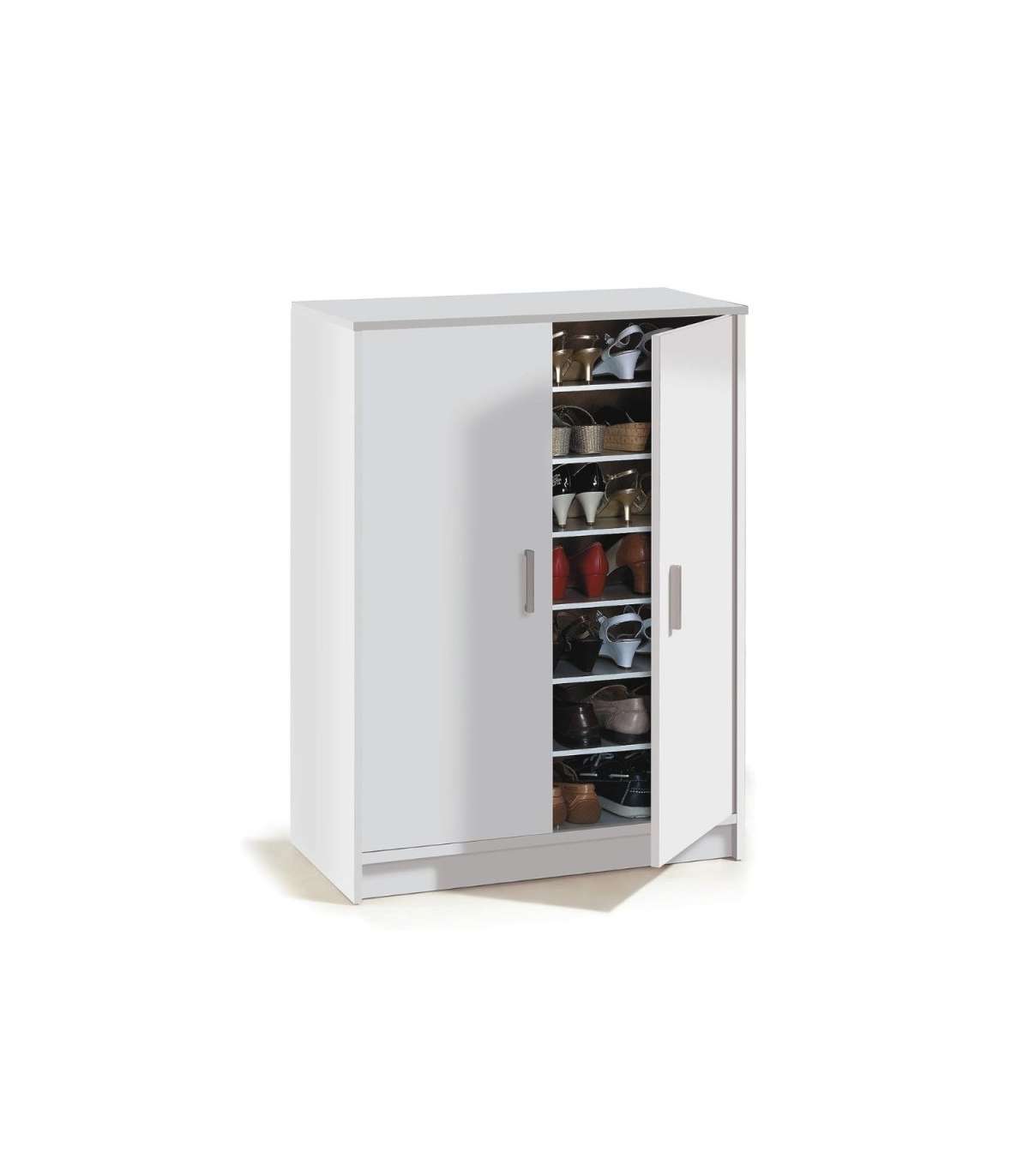 Armario Multiusos 2 Puertas Lassie En Blanco, 75cm(ancho) 101cm(altura) 36cm(fondo)_4