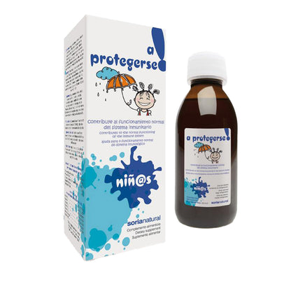 Pack 3x Jarabe infantil "A protegerse" Soria Natural, 150 ml