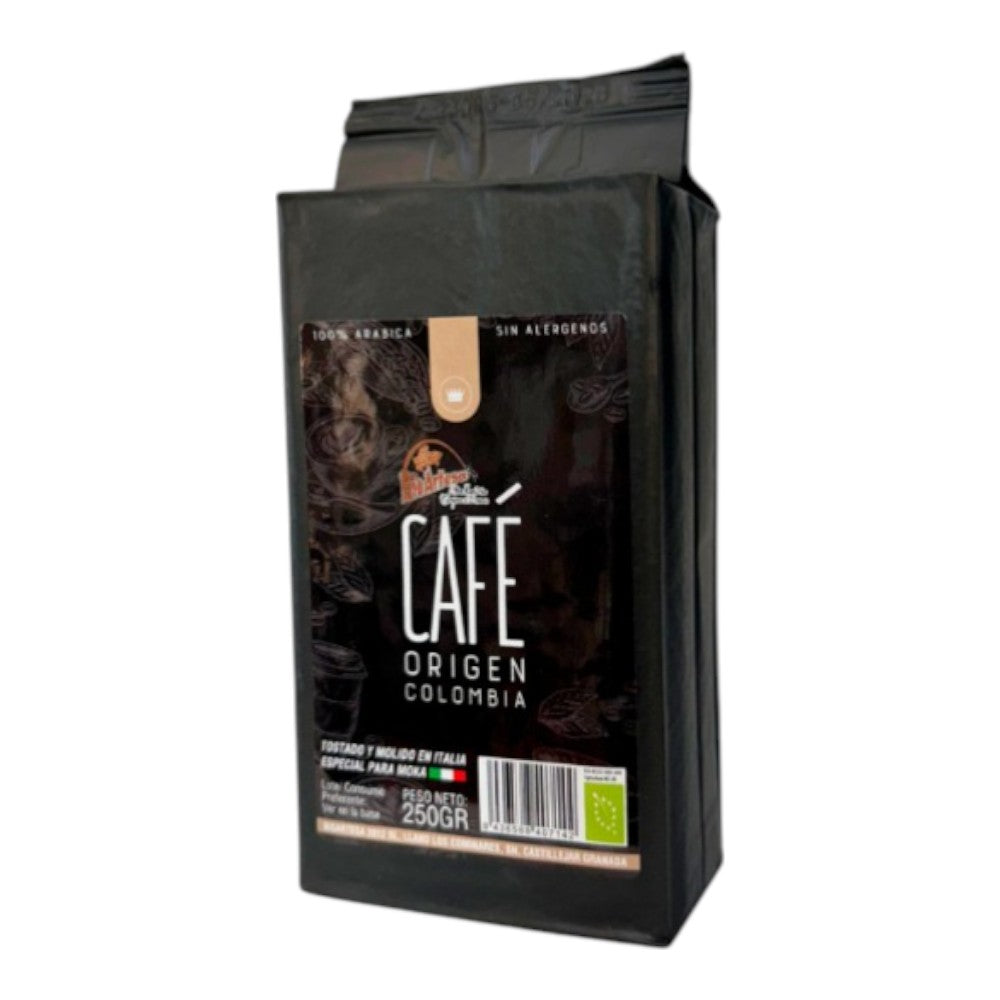 Café Molido De Tueste Natural Colombia Bio 250 Gr_0