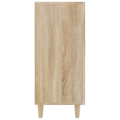 Aparador De Madera De Ingeniería Roble Sonoma 90x34x80 Cm / Vetonek_1