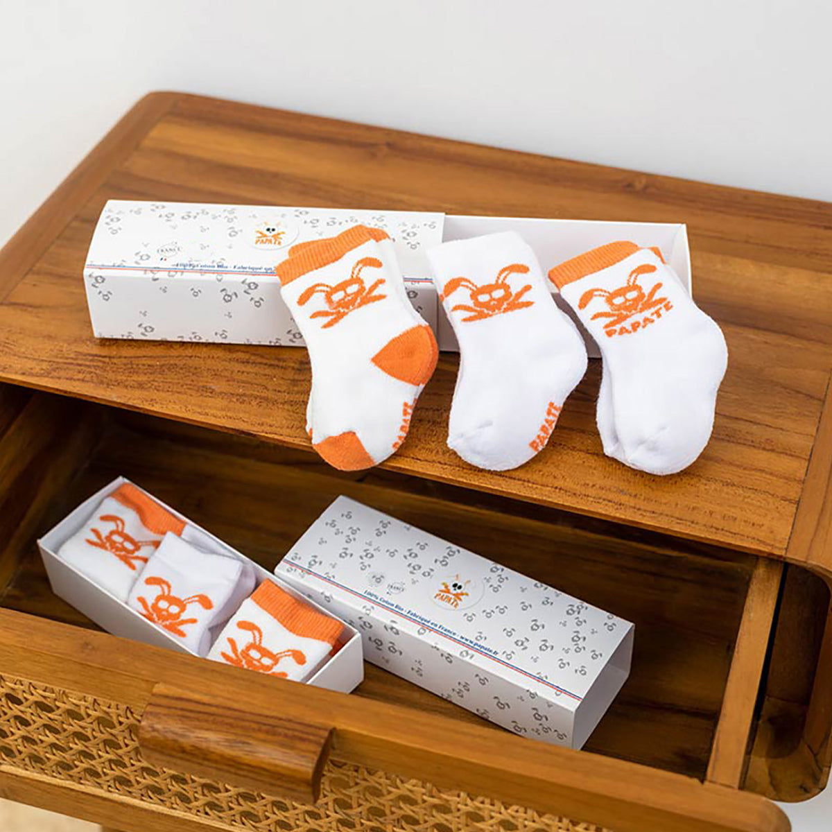 Calcetines De Nacimiento De Algodón Orgánico