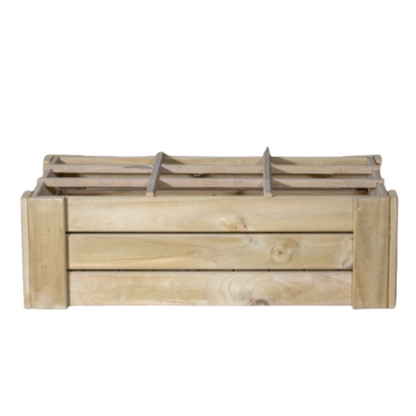 Cajón De Cultivo Vidahu  Suelo Con Separadores Vidahuerto 100x60x27cm.