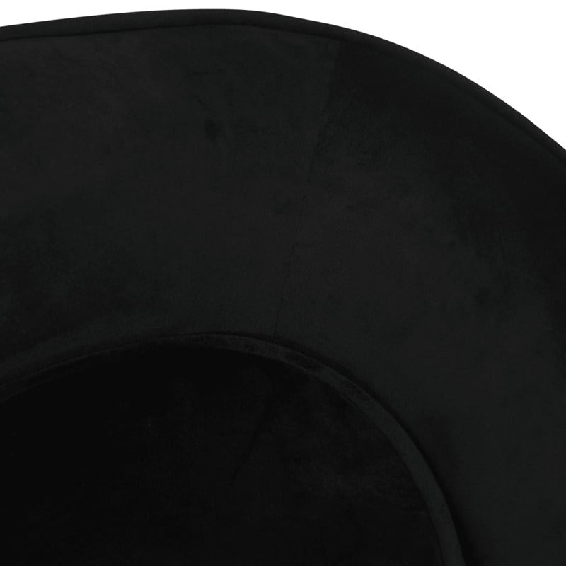 Vidaxl Sofá Para Perros Felpa Negro 67x47x36 Cm_5