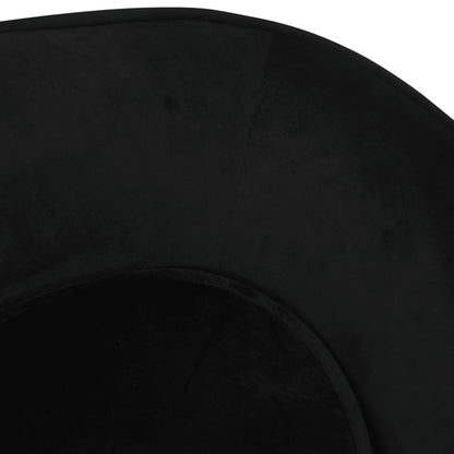 Vidaxl Sofá Para Perros Felpa Negro 67x47x36 Cm_5