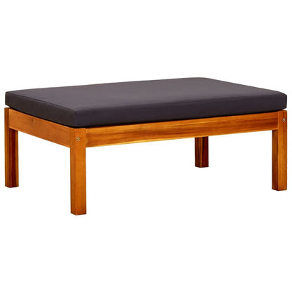 Vidaxl Reposapiés De Jardín 2 Unidades Madera Maciza De Acacia_1