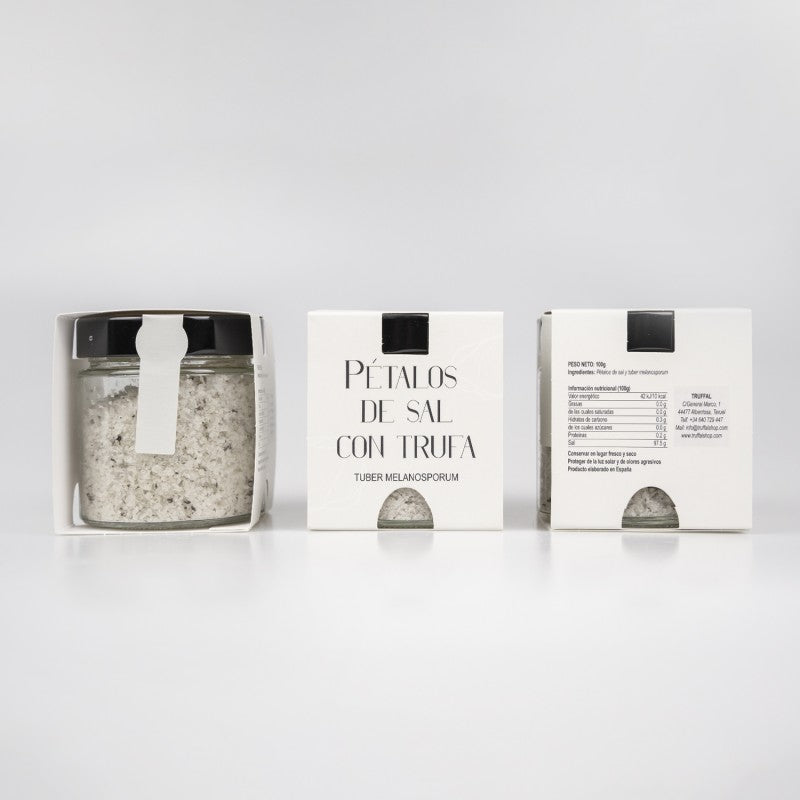 Pétalos De Sal Con Trufa Tuber Melanosporum_0