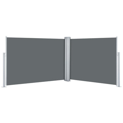 Vidaxl Toldo Lateral Retráctil Gris Antracita 120x1000 Cm_0