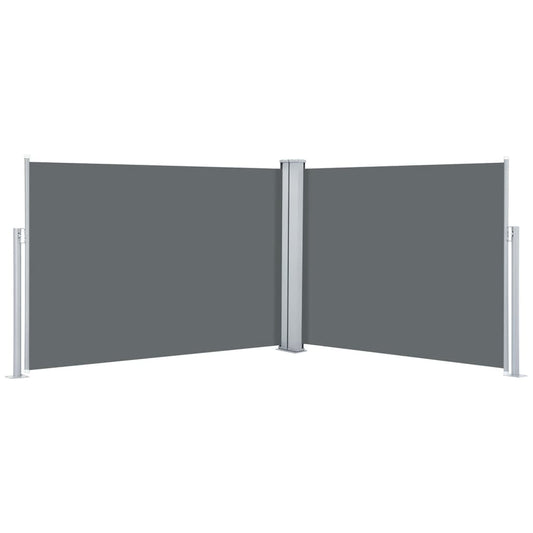 Vidaxl Toldo Lateral Retráctil Gris Antracita 120x1000 Cm_0