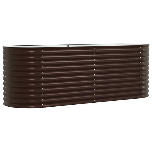 Cama Elevada Marrón 240 X 80 X 81 Cm Acero_0