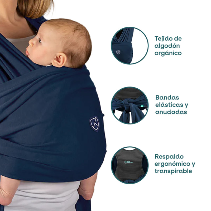 Fular Portabebés Koala Cuddle Band 2 Azul Marino_2