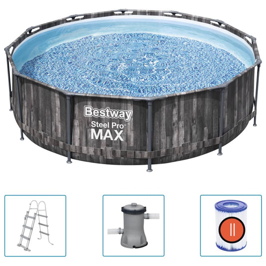 Bestway Conjunto De Piscina Steel Pro Max 366x100 Cm_0
