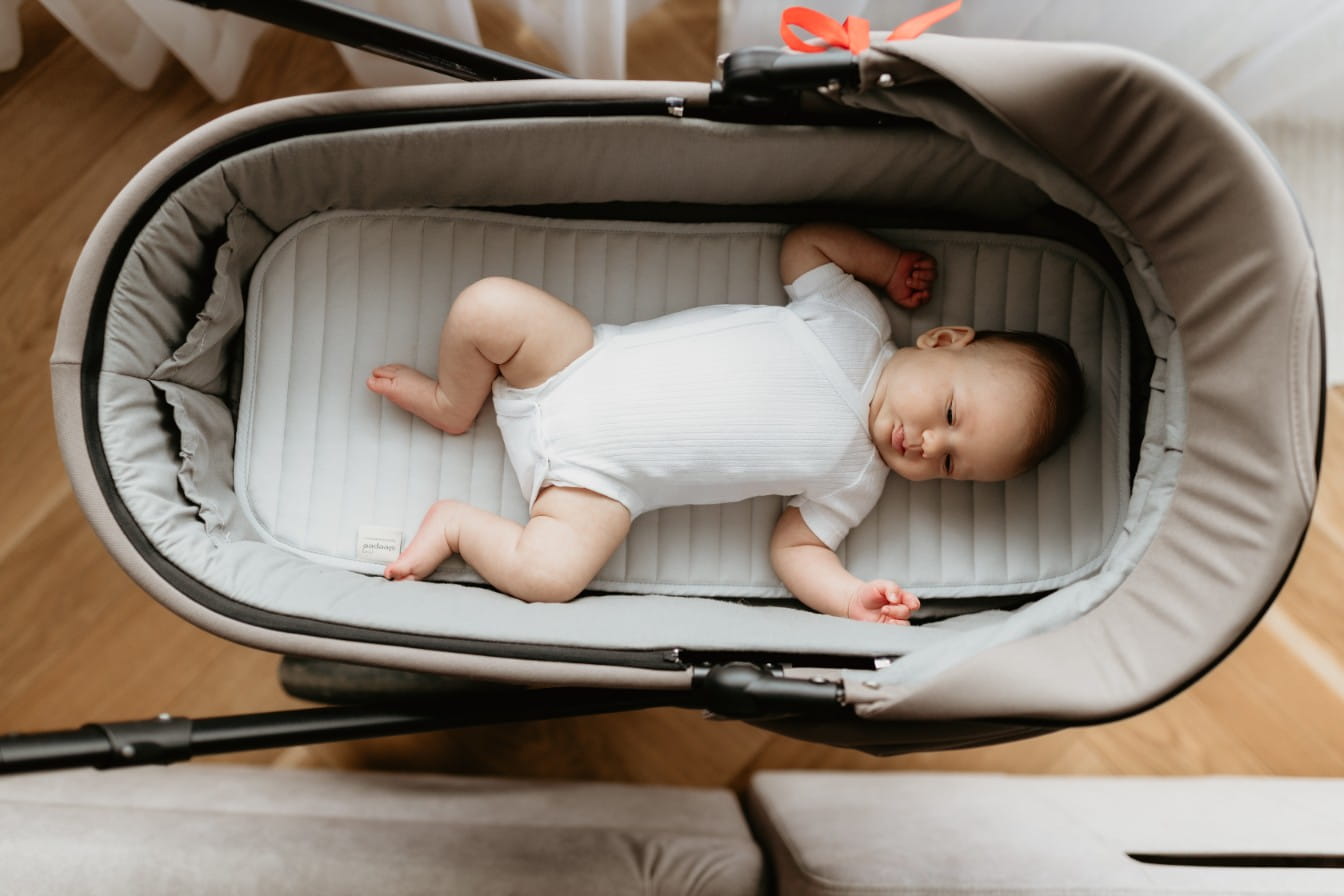 Colchoneta Transpirable 3d Air Capazo-cuco Bebe Grey_3