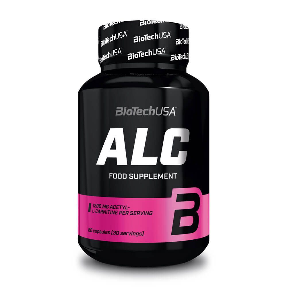 Alc (acetil L-carnitina) - 60 Cápsulas - L-carnitina - Biotech Usa_0