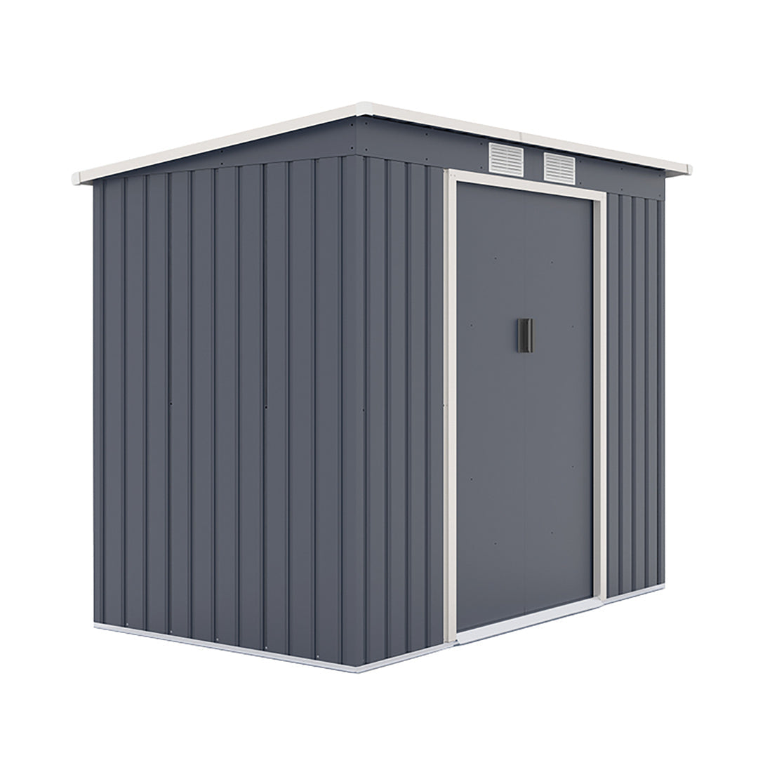 Caseta Metálica Estándar Gris Para Exterior E Interior 2,13x1,73x1,3 M / Multicolor_1